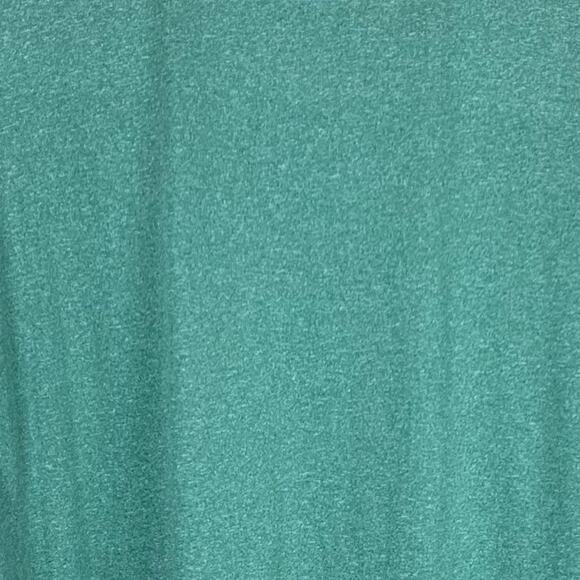 Reebok 100% Polyester Heather Green Golf Polo Men's 2XL - Picture 3 of 4